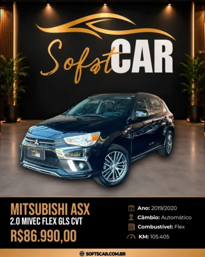 Mitsubishi ASX GLS FWD 2.0 16V Flex Aut. 2020