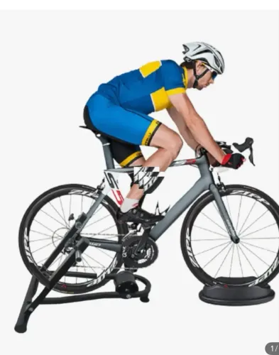 Rolo de treino + base bicicleta 