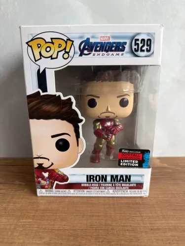 Funko pop Iron Man Tony Stark Edição Limitada Avengers Endgame Marvel