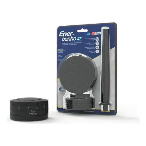 CHUVEIRO ENERBANHO 4T 4500W PRETO 220V