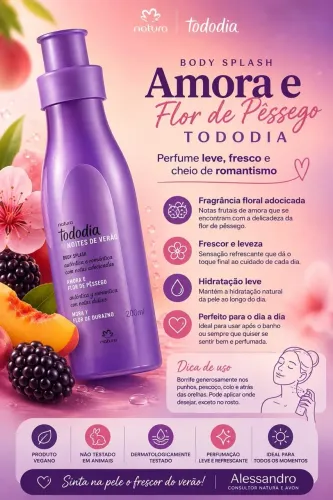 Body splash natura