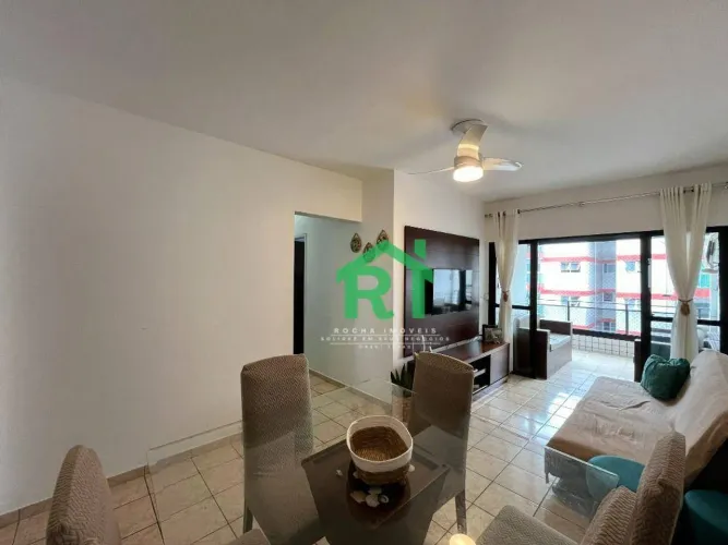 Apartamento com 2 Quartos (1 Suíte), 1 Vaga, Jardim Astúrias, Guarujá/SP