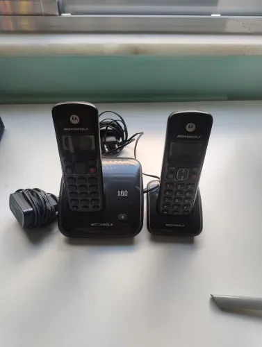 Telefone Sem Fio Motorola - Principal + 1 Ramal 