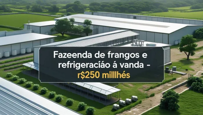 Frigorífico de grande/Frangos Porte - Interior de Pernambucoi