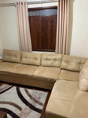 Sofá espaçoso