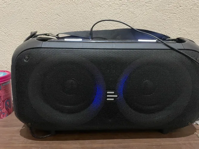 Caixa de Som Portátil Pulse Pulsebox 2 Double Bluetooth 700W RMS