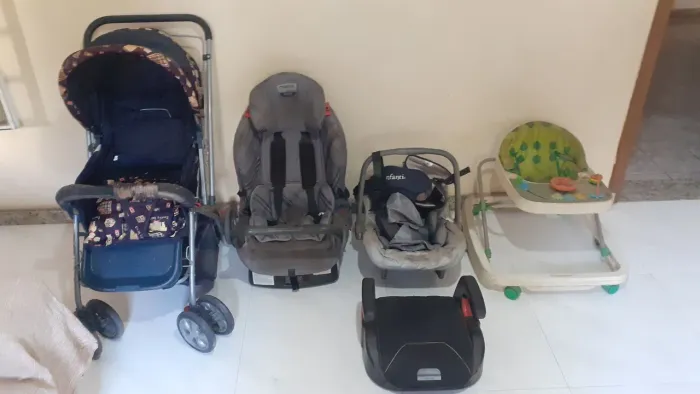 CARRINHO DE BEBE CADEIRINHA AUTOMOTIVA ASSENTO DE ELEVACÃO BEBÊ CONFORTO ANDADOR 