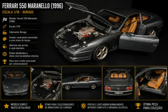 Ferrari 550 Maranello Bburago 1/18