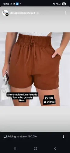 Short novo