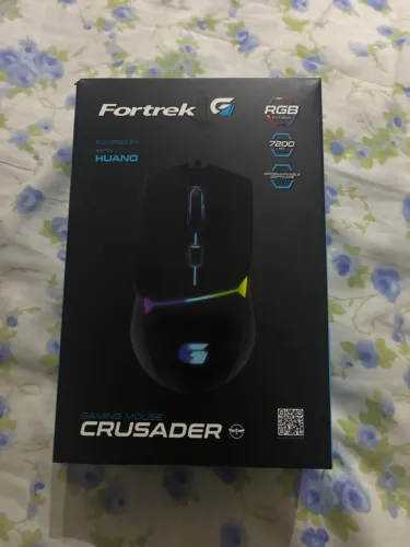 Mouse Gamer Fortrek Rgb Usb Crusader 70526 Preto