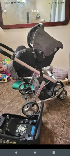 Carrinho de bebê + Bebê conforto Safety 