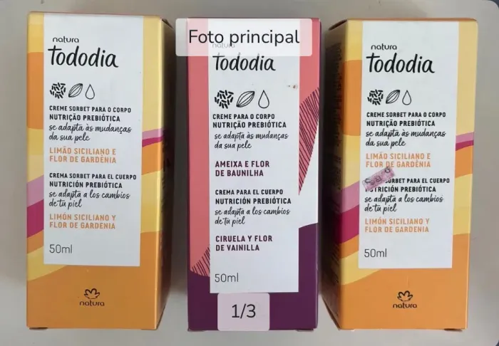 Creme hidratante corporal da Natura, original, original, 50ml, na caixa, novo!