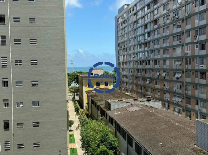 APARTAMENTO 1 DORMITORIO VISTA MAR COM GARAGEM COLETIVA