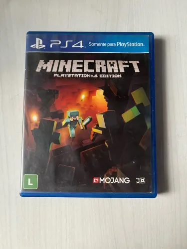 Minecraft Ps4 Usado 1° edição aceito oferta