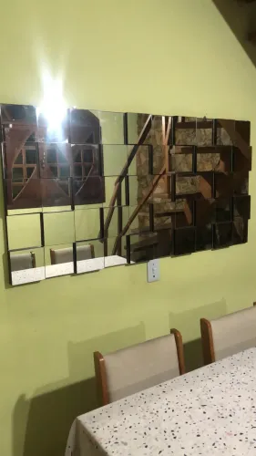 Painel de Espelho Decorativo