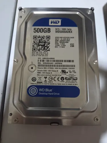 Hd WD 3,5 500GB Usado 