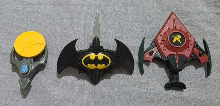 Lote Batman Kenner Mattel - Inclui HQ - Acessórios