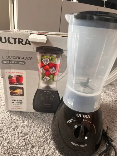Liquidificar novo na caixa