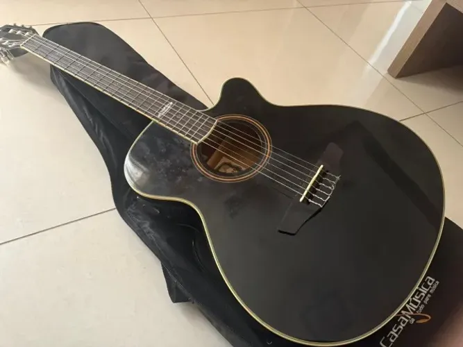 Violão Strinberg Preto (Nylon) e Violão Eagle Vermelho (Aço)