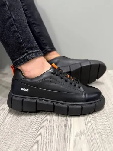 tenis boss couro