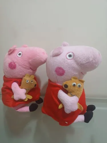Kit 2 Pelucia Peppa Pig