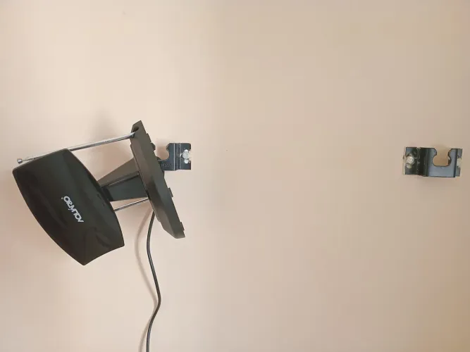 Antena digital aquario e suporte TV