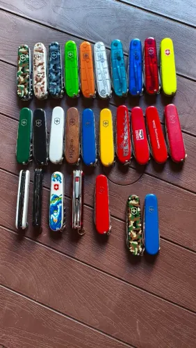 Canivete Victorinox coleção pessoal de Spartan's