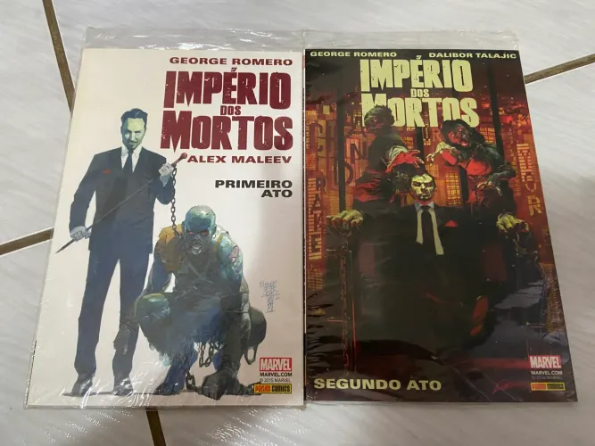 Hq império dos mortos vol1 e 2