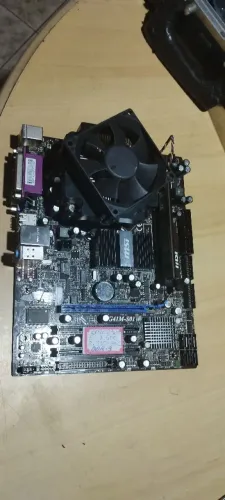 Kit-Placa mãe MSI G41M-S01( Core2Duo 2.940GHZ+ 4G DDR3+ Cooler de alta velocidade contro)