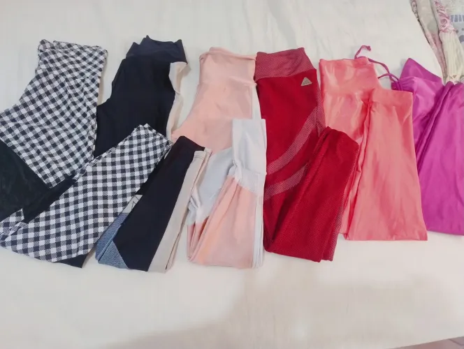 6 legging de academia 