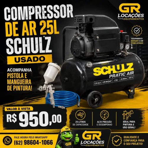 Vende-se compressor 25L