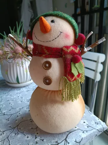 CASAL DE BONECOS DA NEVE