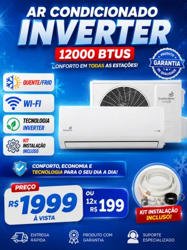 Ar condicionado 12000btus inverter