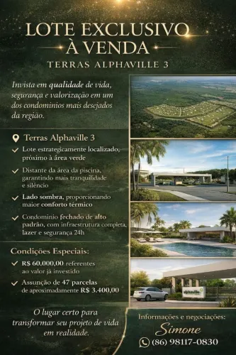 Lote no Terras Alphaville 3