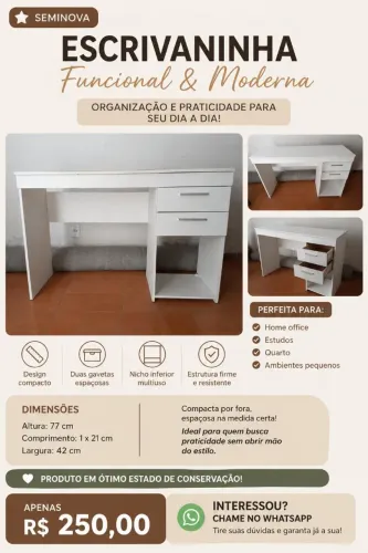 ESCRIVANINHA / PENTEADEIRA À VENDA 