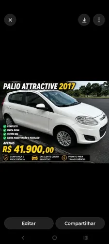 Fiat Palio Attractive 1.0 EVO Fire Flex 8V 5P 2017