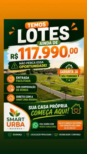 terreno vende pra nome negativo