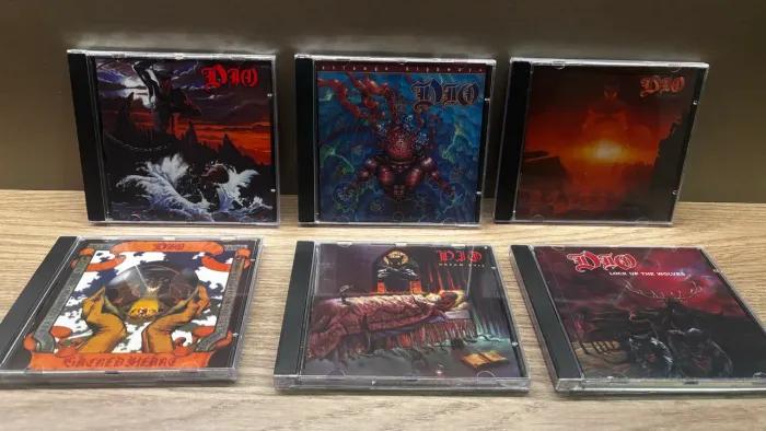 Coleção 6 Cds Dio  (novos não lacrados)