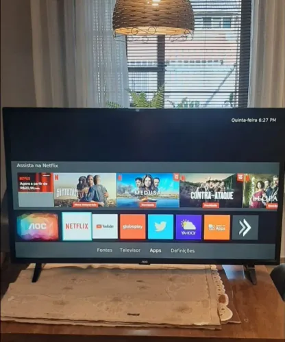 TV SMART 43 RAPIDA, NAO TRAVA, FULLHD 2K, COMPLETA,,,,,,,,ENTREGO 