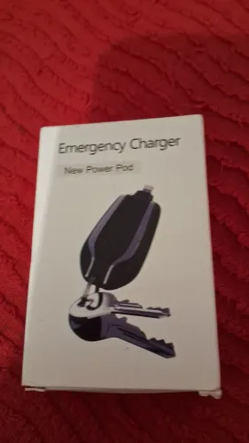 Chaveiro tipo c emergência carregador