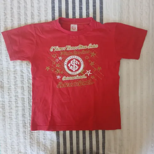 Camiseta Internacional Infantil 8-10 anos
