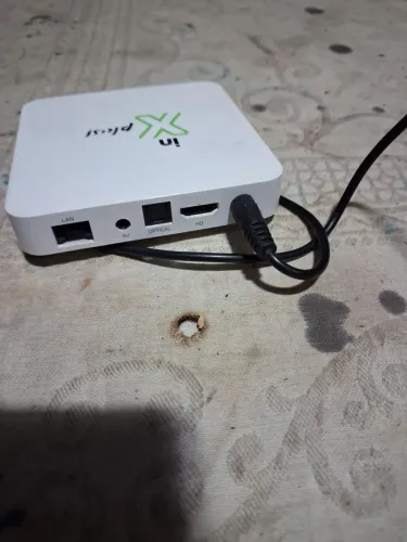 InX plus funcionando. Esta sem o controle remoto 
