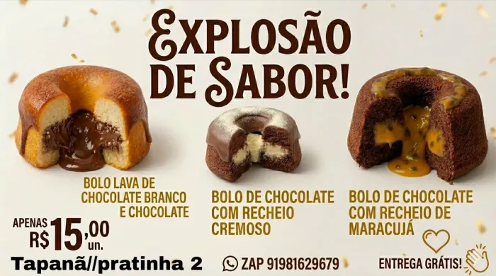 Bolos caseiro 