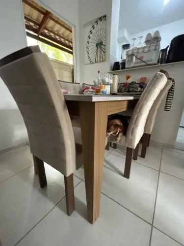 Mesa de jantar 6 lugares 