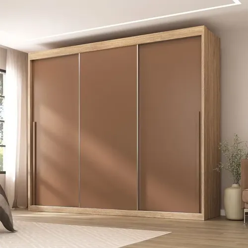 Roupeiro Grande com portas de correr - Entrega e Montagem GRÁTIS