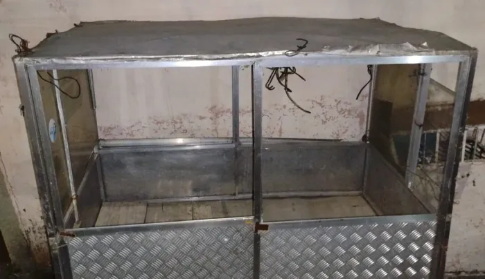 Barraca  pipoca ou doce tipo triciculo