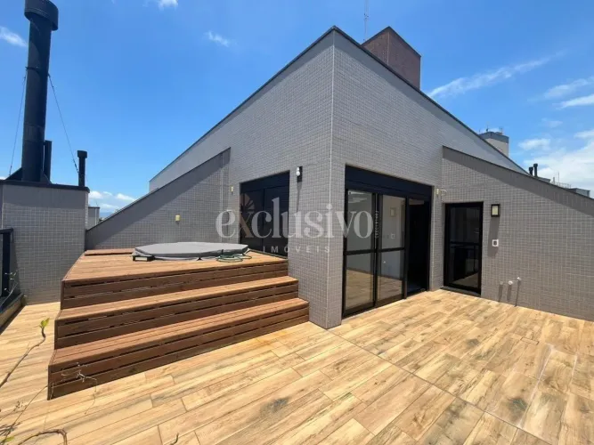 Cobertura Loft com vista mar no Bom Abrigo