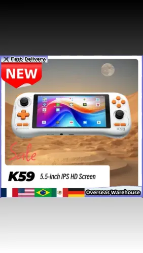 ? CONSOLE PORTÁTIL K59 ? SEUS JOGOS FAVORITOS NA PALMA DA MÃO!