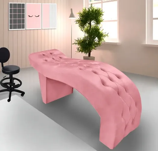 MACA LUXO CAPITONÊ ROSE 