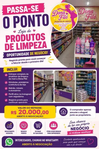 Passa-se ponto de venda 